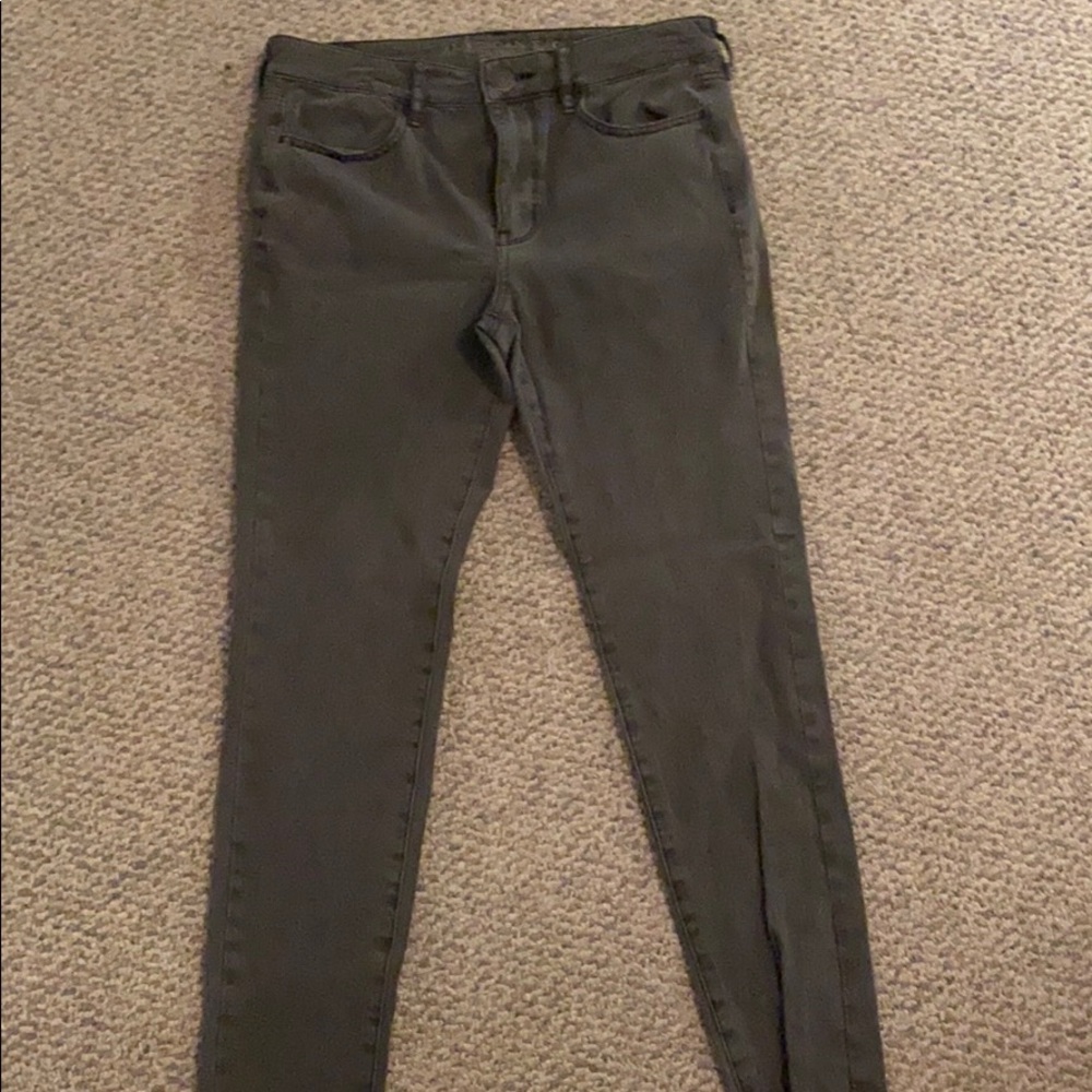 Dark gray jeans